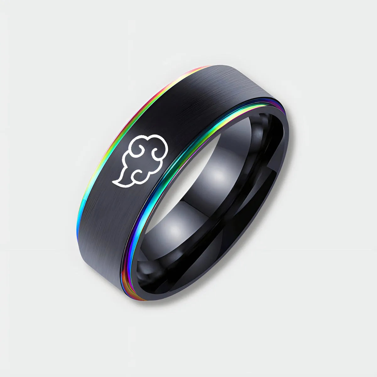 Titanium Naruto Ring