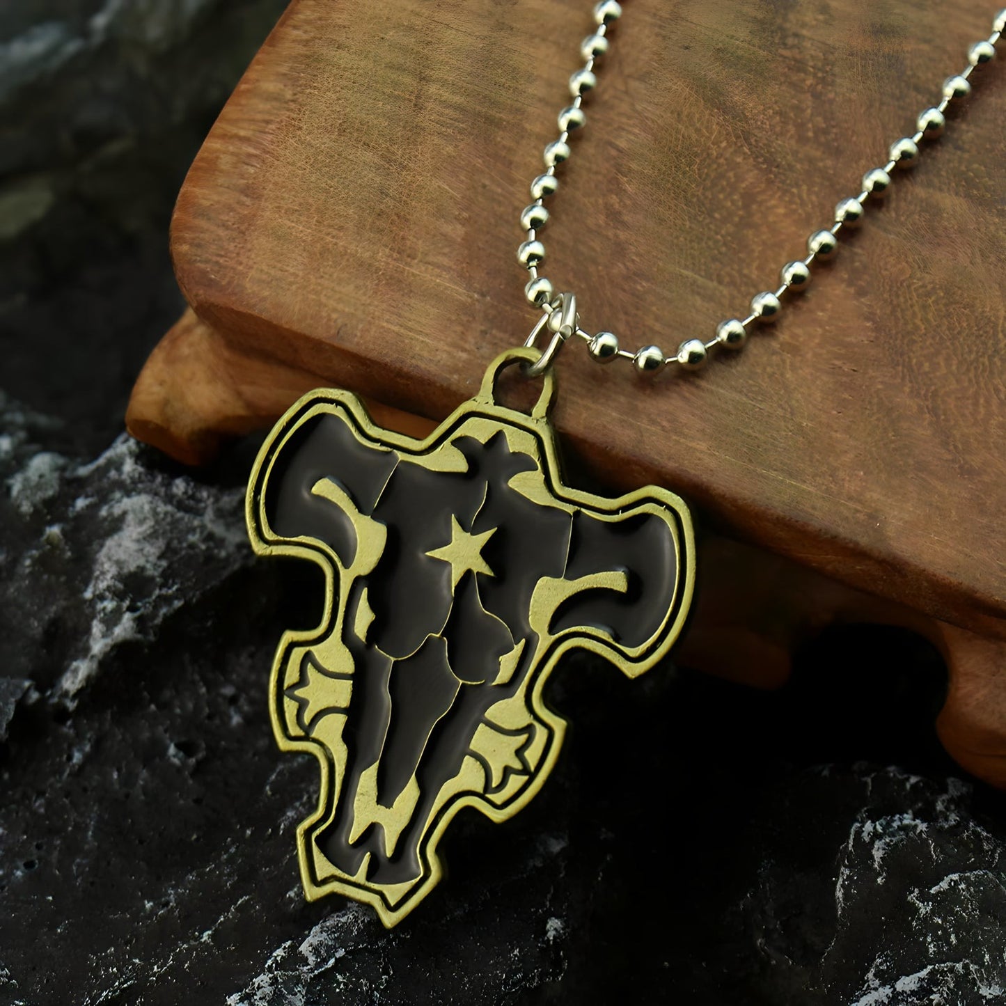 Black Bull Necklace