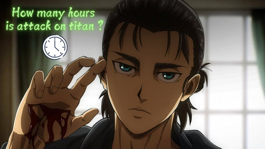 How many hours is attack on titan ?
