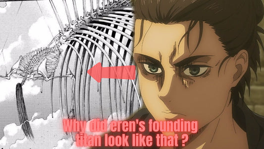 Why did eren's founding titan look like that ?