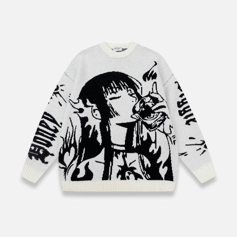 Anime Girl Sweater