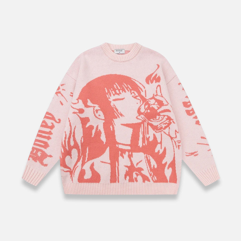 Anime Girl Sweater