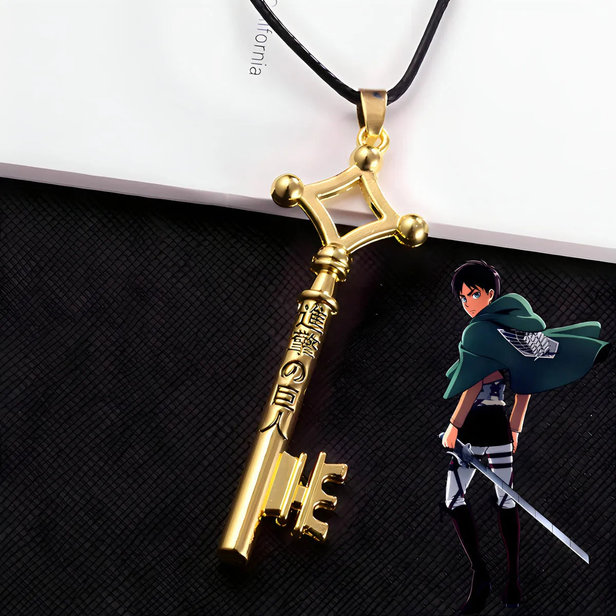 EREN JAEGER KEY NECKLACE