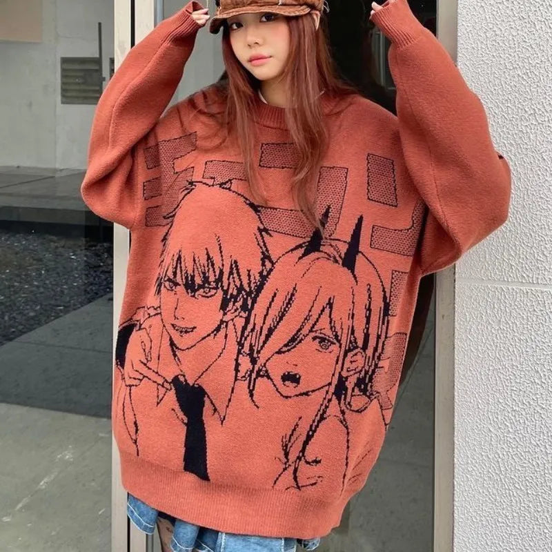 Power Chainsaw Man Sweater