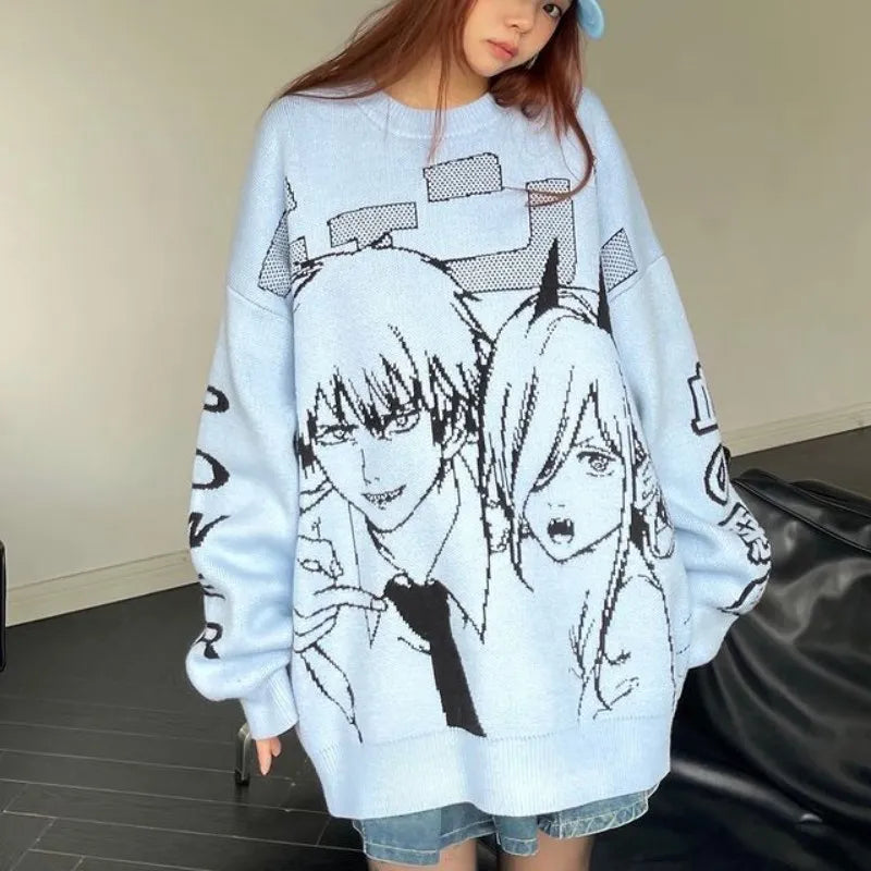 Power Chainsaw Man Sweater