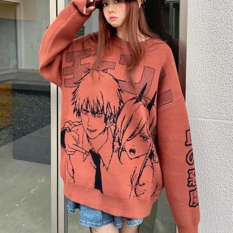 Power Chainsaw Man Sweater