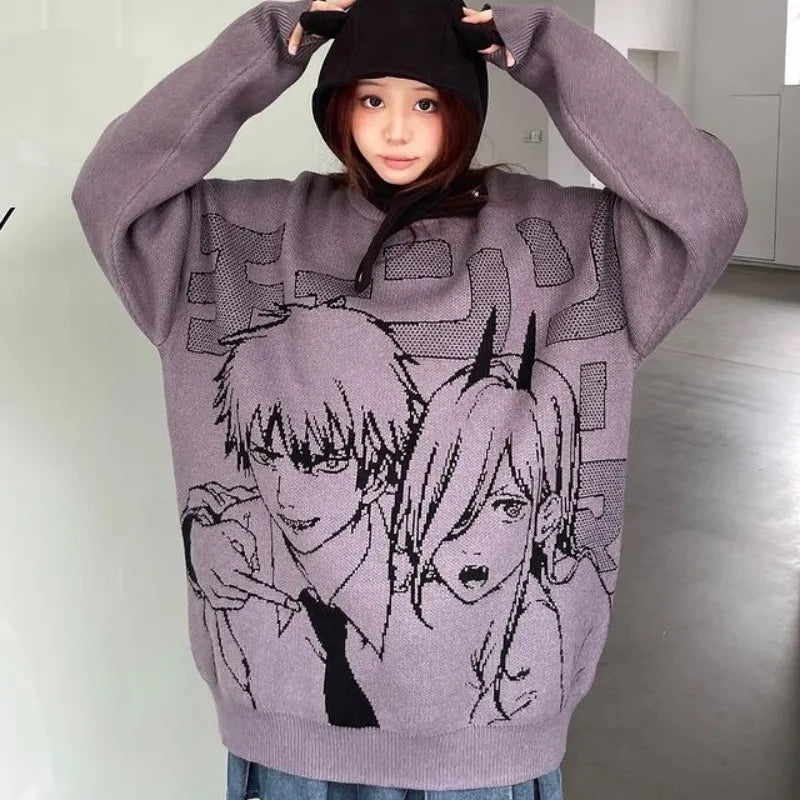 Power Chainsaw Man Sweater