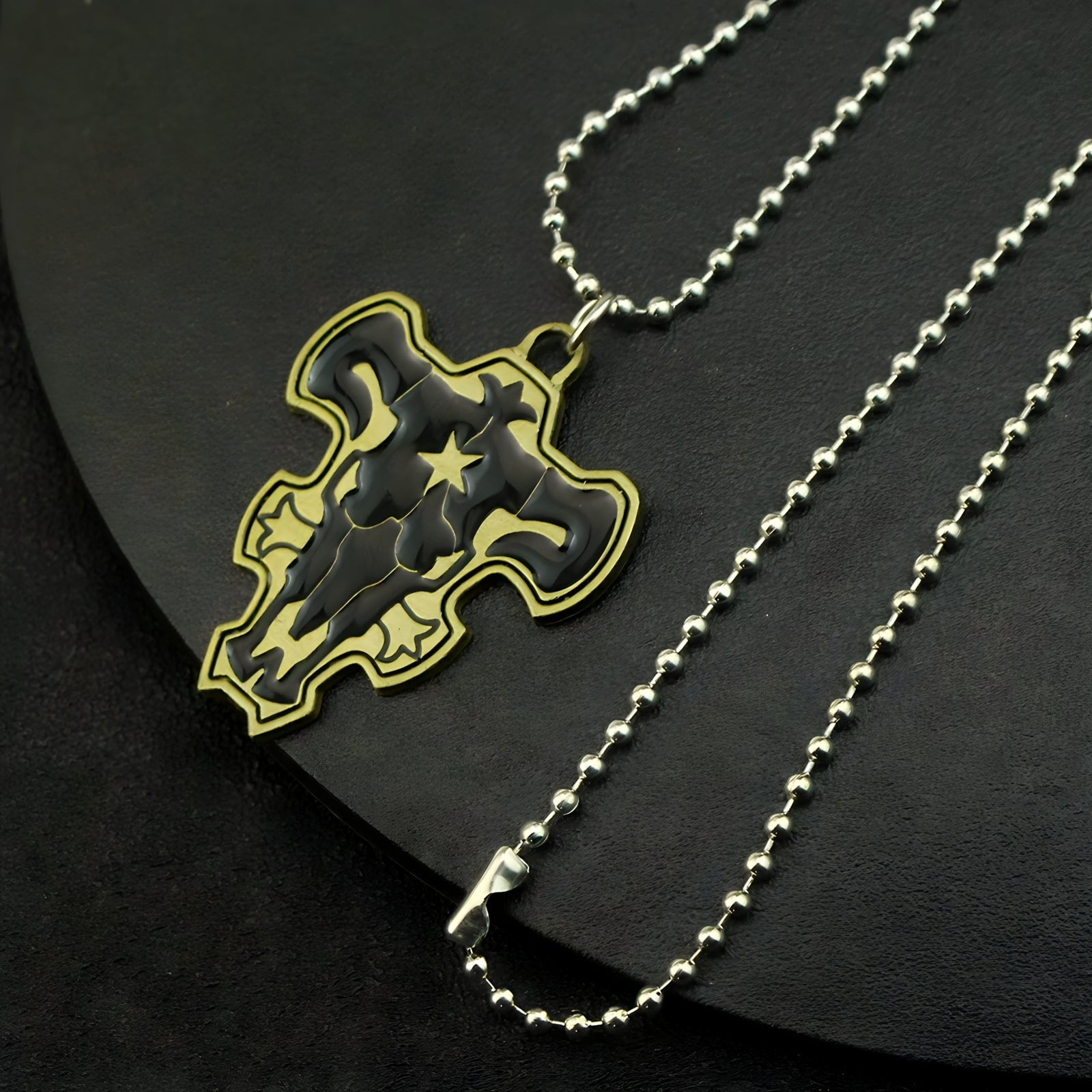 Black Clover Necklace