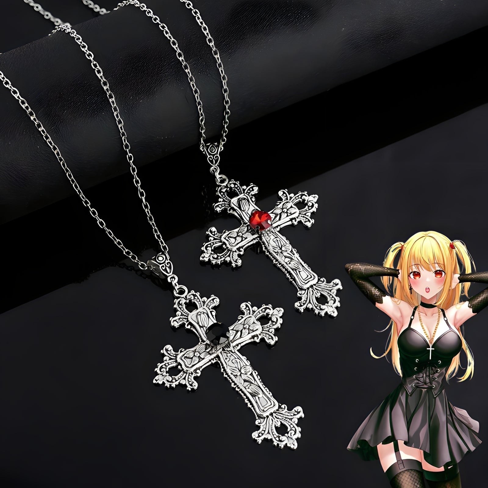 Misa Amane Cross Necklace