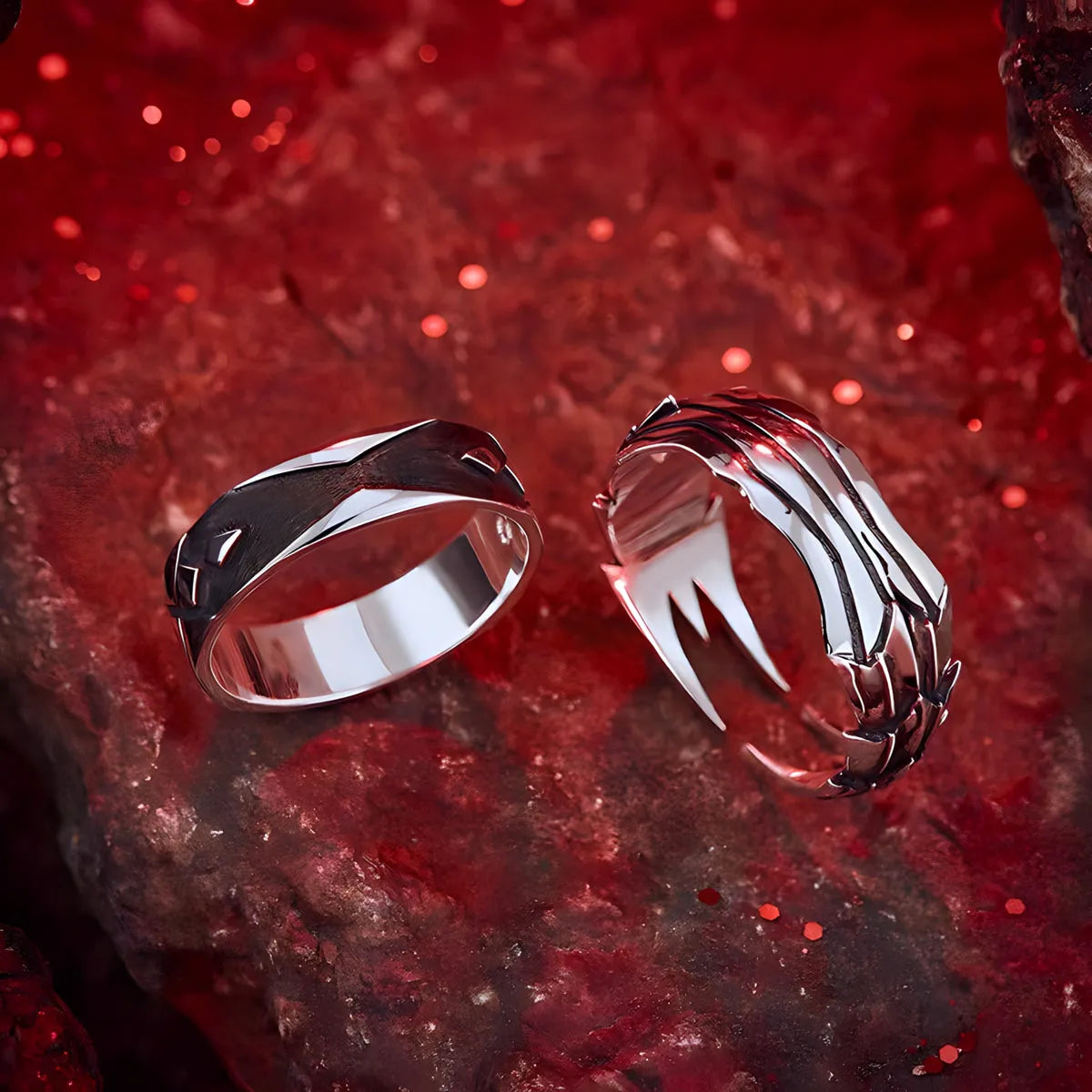 BLACK SABER ARMOUR RING