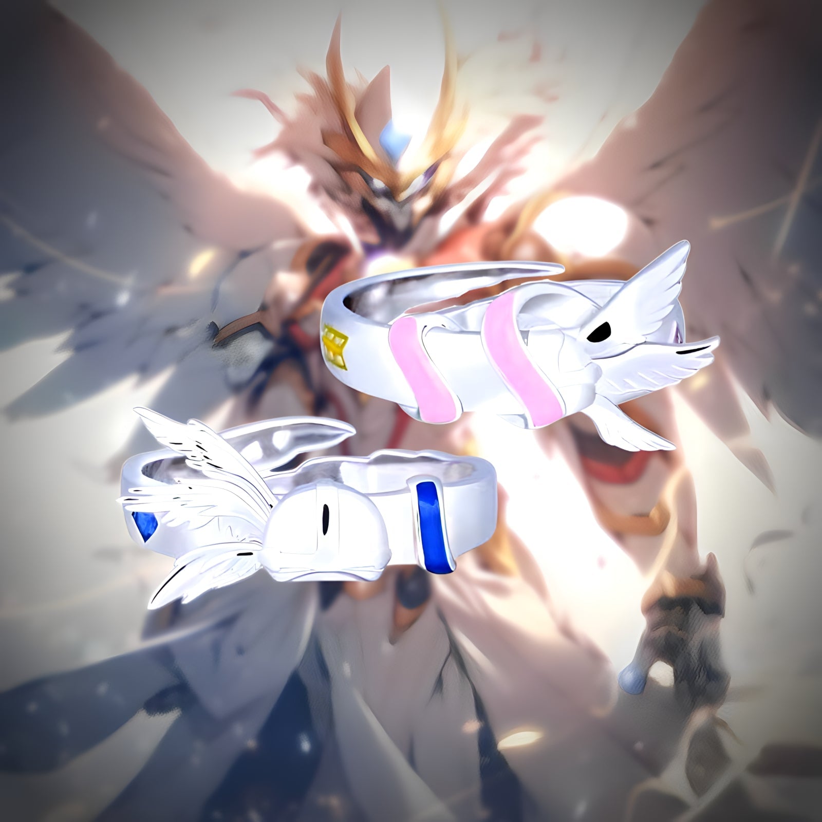 ANGEWOMON & ANGEMON RING