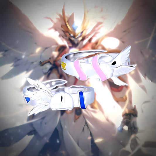 Angewomon & Angemon Rings