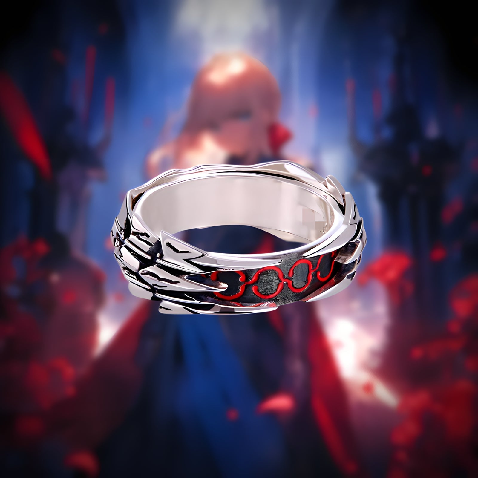 BLACK SABER ARMOUR RING