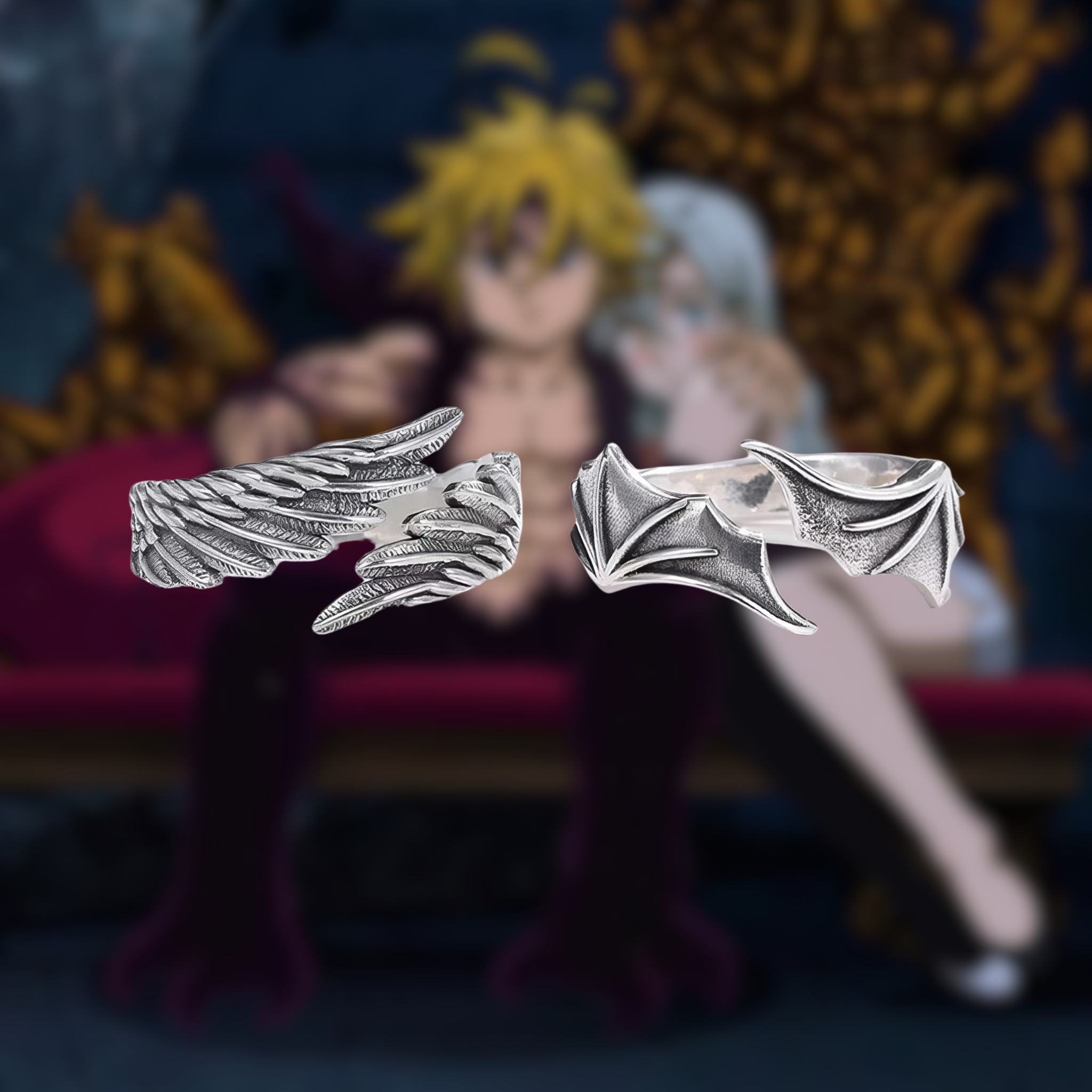 Meliodas & Elizabeth Rings