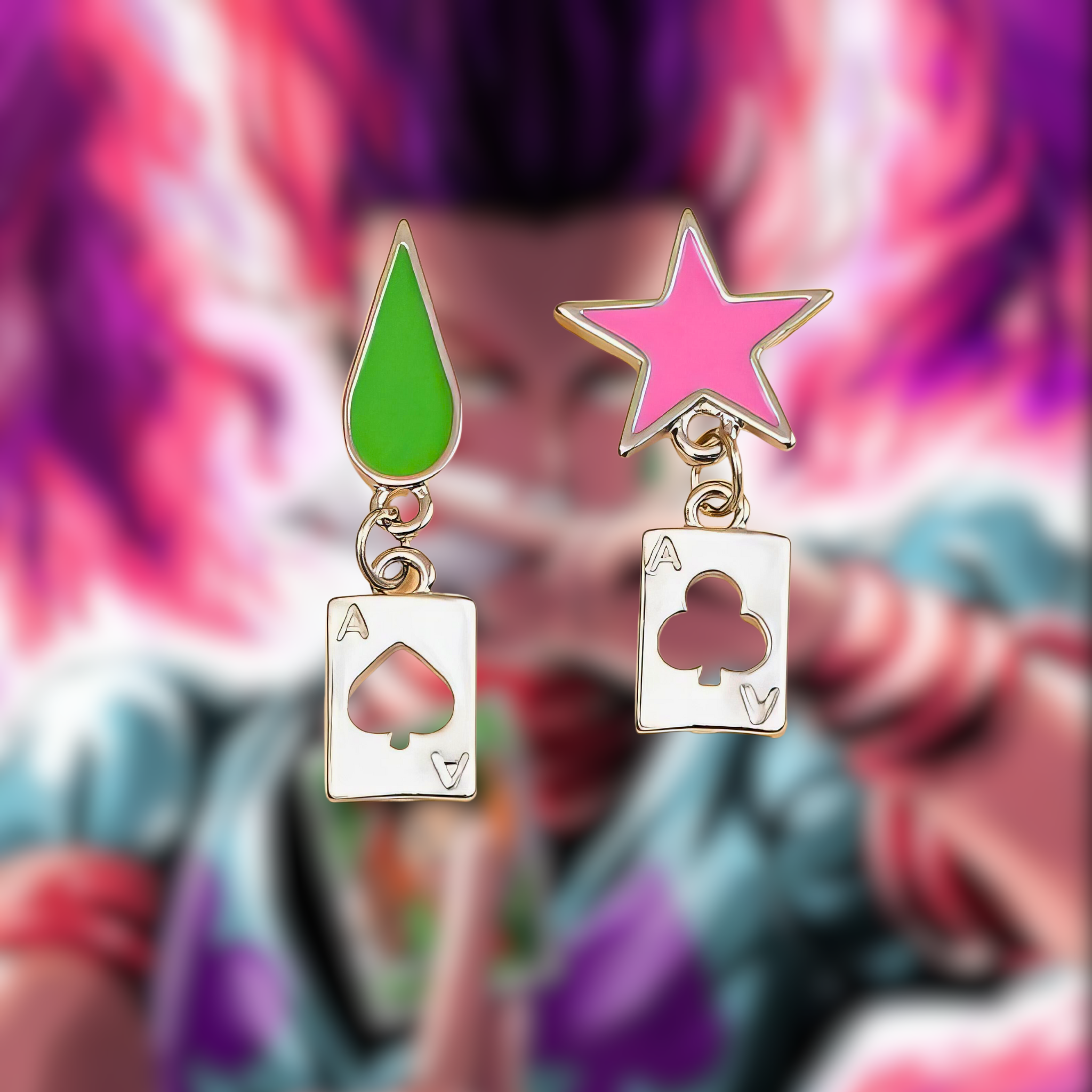 BOUCLES D'OREILLES JOKER 